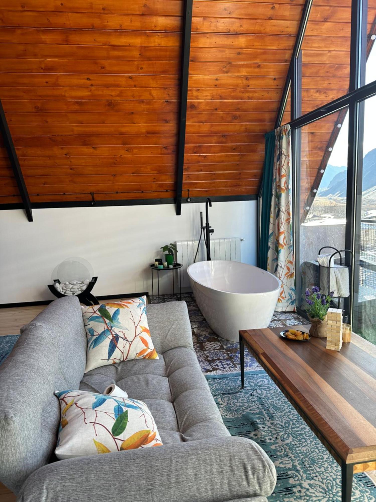 Cottage Veranda Kazbegi Dış mekan fotoğraf